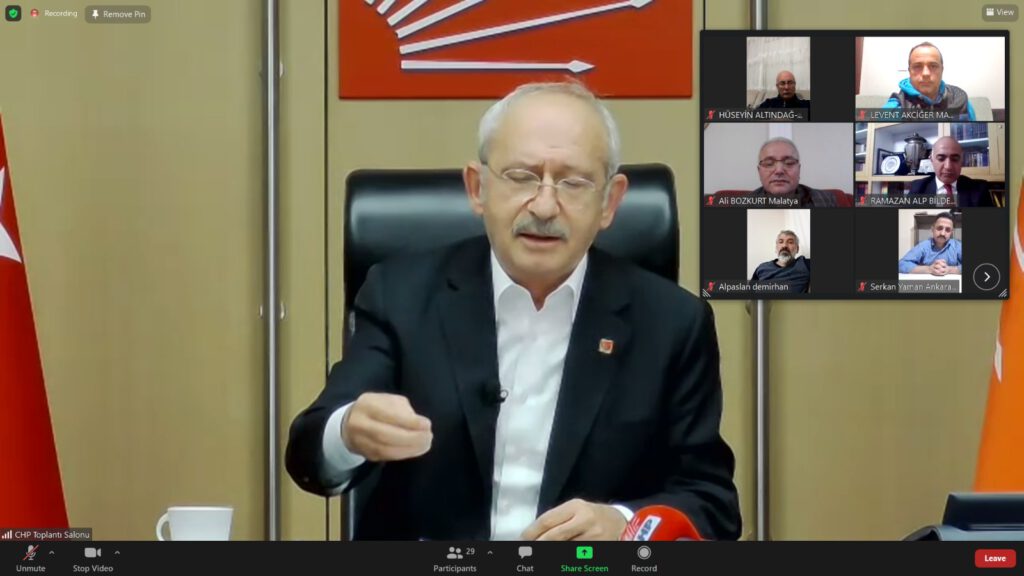 BİLDEF’in konuğu Kemal Kılıçdaroğlu oldu