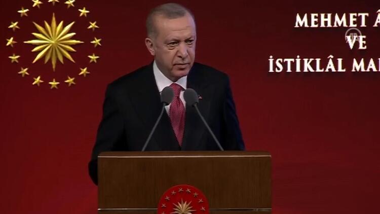 Cumhurbaşkanı Erdoğan’dan İstiklal Marşı açıklaması