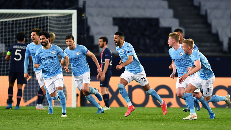 Manchester City, PSG’ye kabusu yaşattı, final için avantajı kaptı