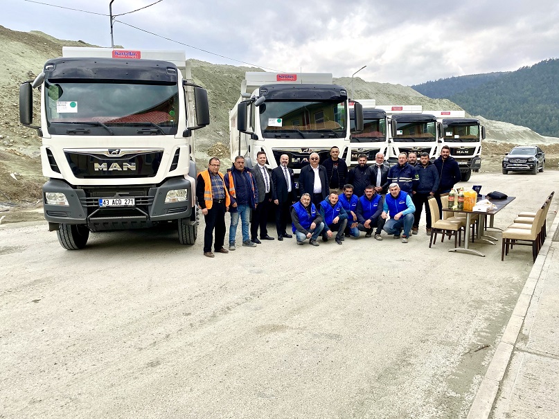 Ünaldı Madencilik’in tercihi MAN oldu