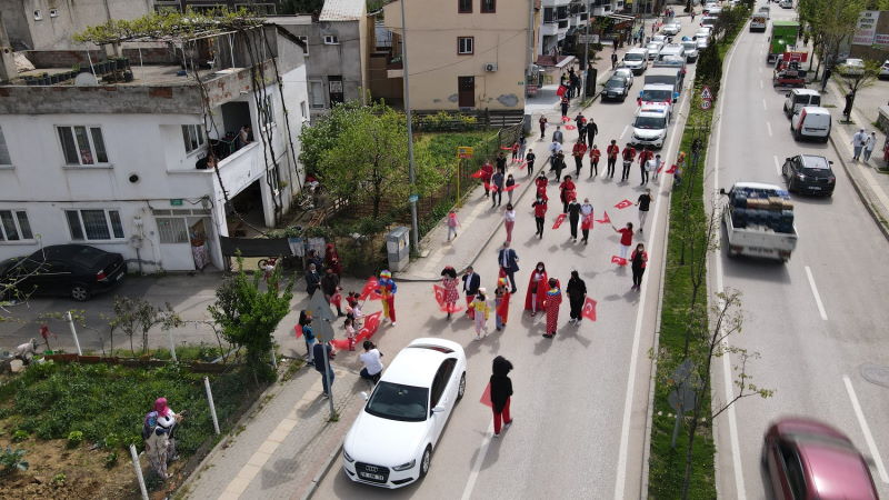 Yıldırım’da 23 Nisan coşkusu evlere taşındı