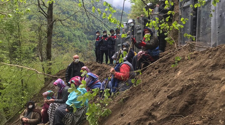 Jandarma, Cengiz için seferber: Halkın üzerine taş yuvarladılar!