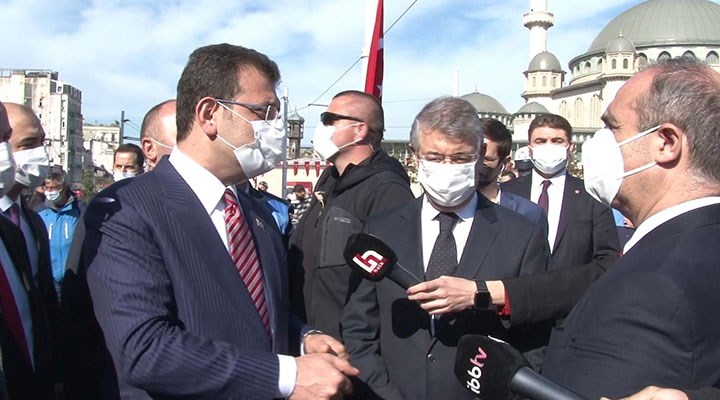 İmamoğlu’ndan Taksim’deki 23 Nisan törenine tepki: Zavallılık