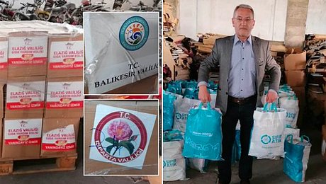 AKP’li belediye, deprem yardımlarını 6 ay saklayıp Ramazan kolisi yaptı!