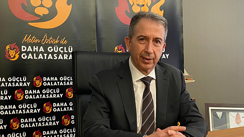 Galatasaray’da Metin Öztürk, resmen başkan adayı