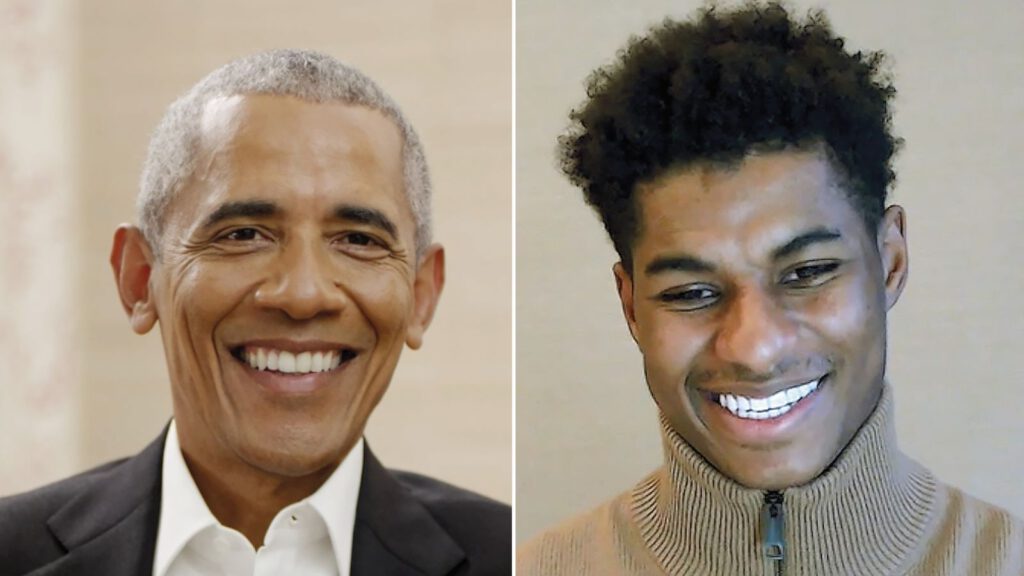 Obama ve Rashford, gelecek neslin gücü üzerine konuştu