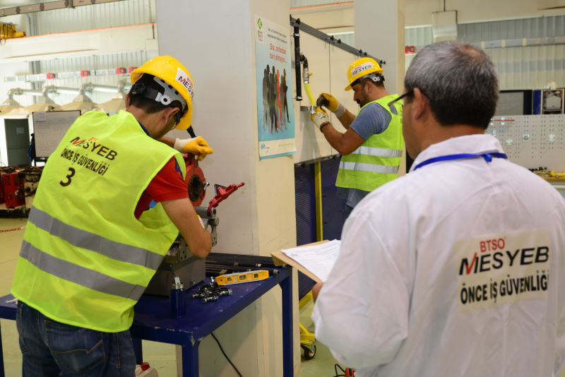 BTSO MESYEB 5 Yılda 70 Binden Fazla Çalışanı Belgelendirdi