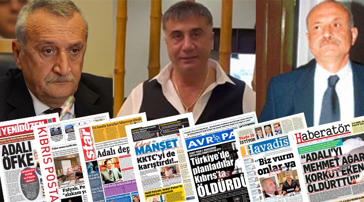 Kuzey Kıbrıs’ta gazeteler Sedat Peker’in itiraflarını manşetlere taşıdı