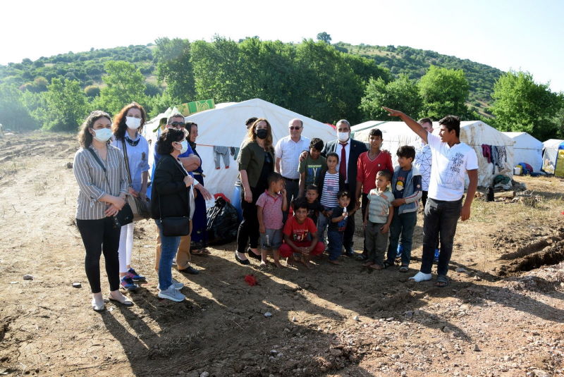 Karaca’dan geçmiş olsun ziyareti