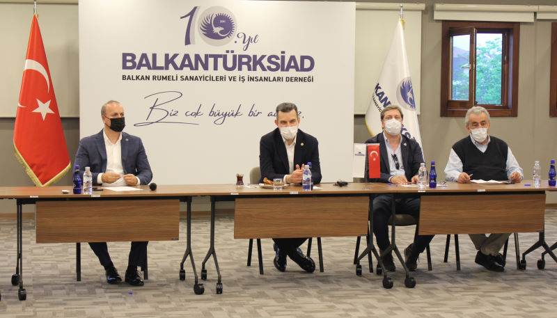 BALKANTÜRKSİAD Yönetimi Vekil Esgin’i ağırladı