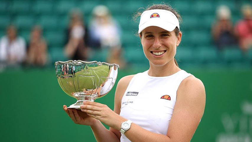 Johanna Konta, Wimbledon’dan çekildi