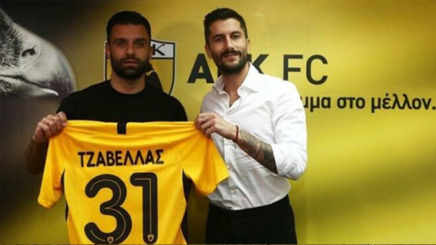 Tzavellas, AEK ile sözleşme imzaladı