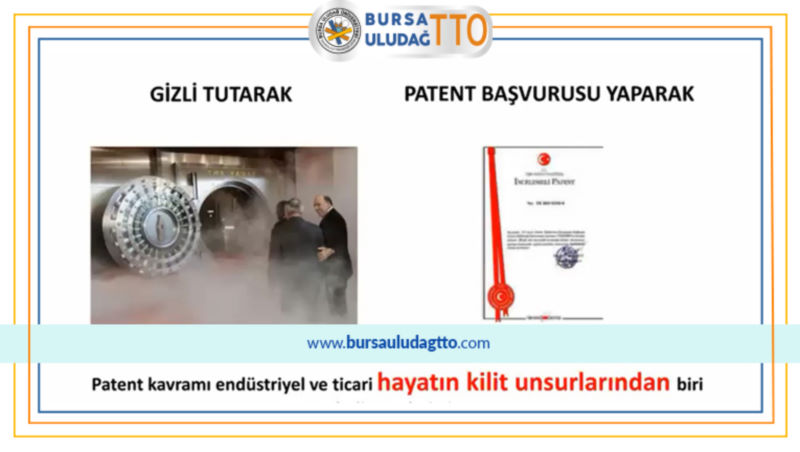 Bursa Uludağ TTO’dan patent eğitimi