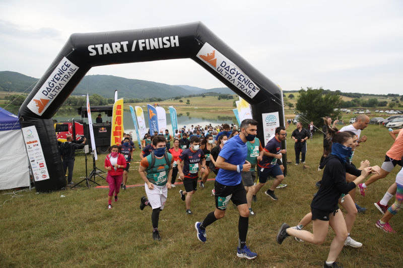 Dağyenice Ultra Maratonu’na bin sporcu katıldı