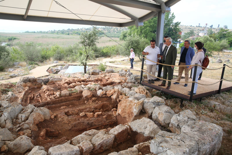 Nilüfer’den Gölyazı arkeolojik kazılarına tam destek