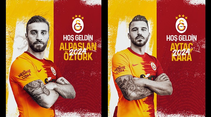 Galatasaray, Alpaslan Öztürk ve Aytaç Kara transferlerini açıkladı