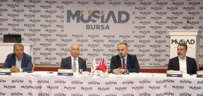 Başkan Aktaş MÜSİAD’la istişare toplantısında buluştu