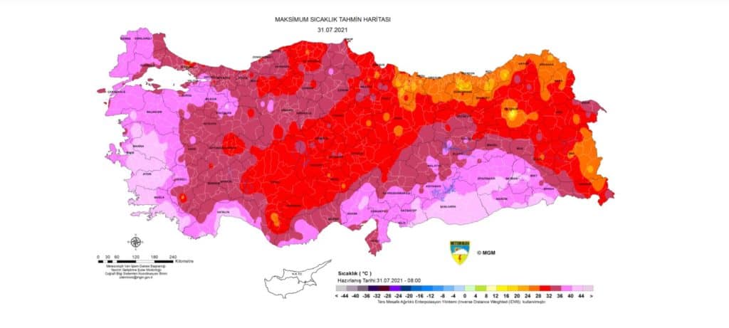 Aşırı sıcaklar gelecek hafta da sürecek