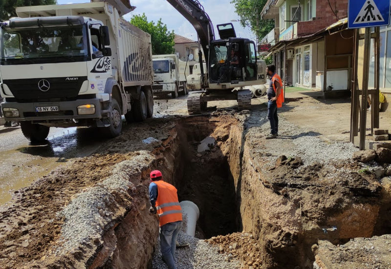 İznik Çakırca’da altyapı yenileniyor