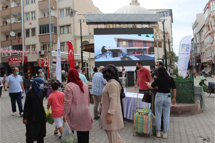 Karacabey’de pazaryeri projesi halka soruldu