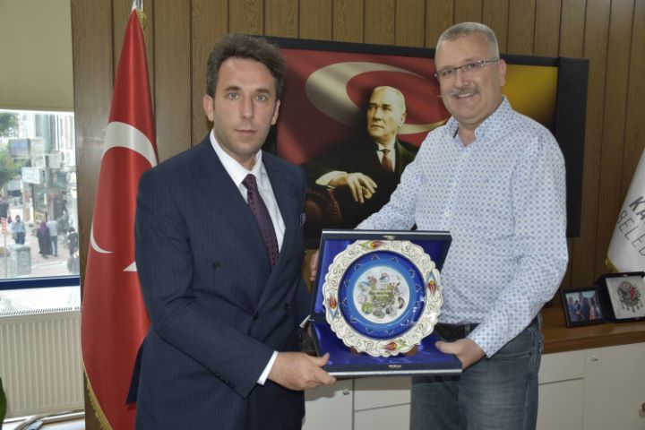 BUSKİ şube müdürlerinden Başkan Özkan’a ziyaret
