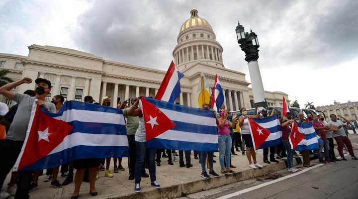 Küba’da hükümet karşıtı gösteriler