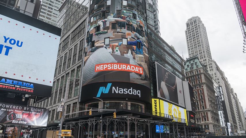 Hepsiburada’nın hisseleri NASDAQ borsasında yüzde 25 değer kaybetti