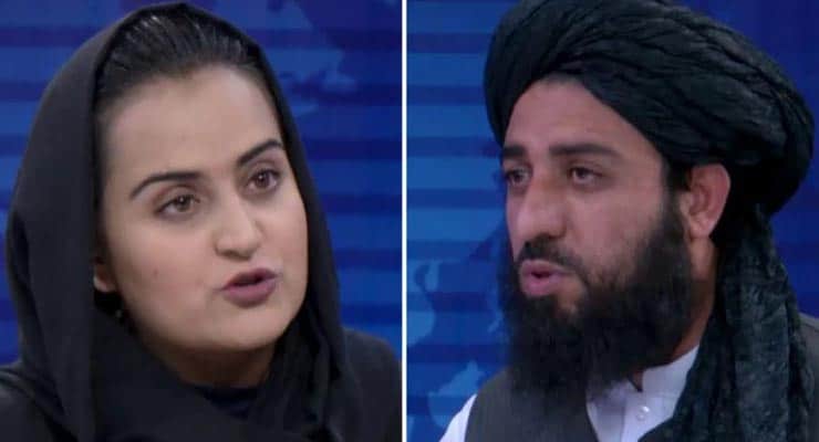 Taliban’la ekrana çıkan kadın gazeteci de Afganistan’ı terk etti: Korkuyorum