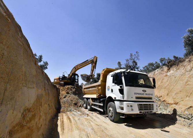 Osmangazi’de ulaşım yatırımları hız kesmiyor