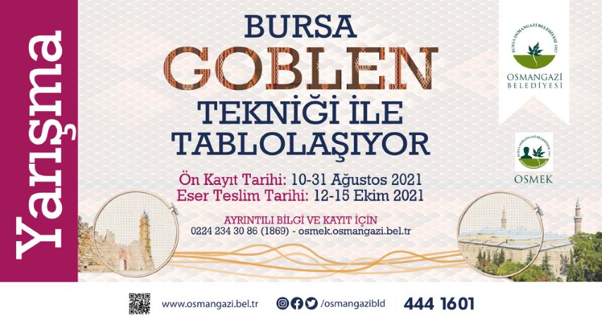 Bursa, ‘Goblen’ tekniğiyle tablolaşacak