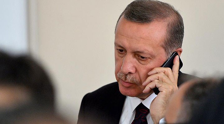 Erdoğan telefonla canlı yayına bağlandı