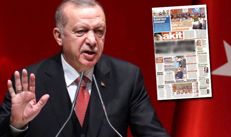 Akit’ten Erdoğan’a tehdit