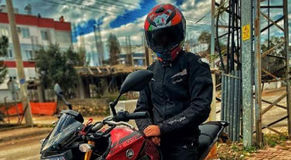 ‘Katilim’ dediği motosikletiyle yaptığı kazada öldü