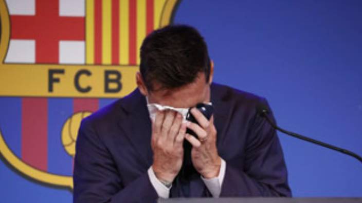 Messi’nin gözyaşları satışa çıktı