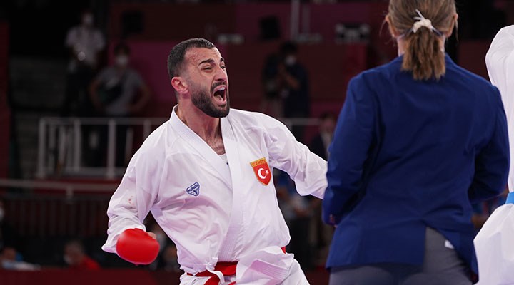 Milli karateci Uğur Aktaş bronz madalya kazandı
