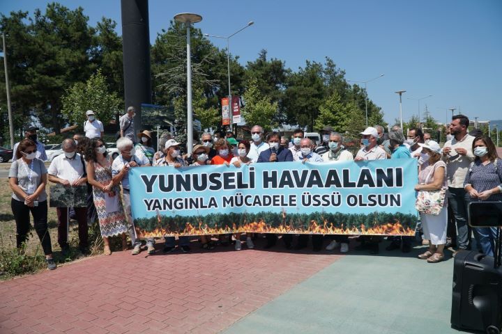 “Yunuseli Havalimanı yangın müdahale üssü olsun”