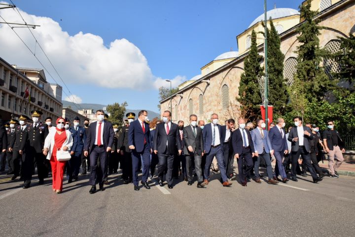 Bursa’da kurtuluş coşkusu