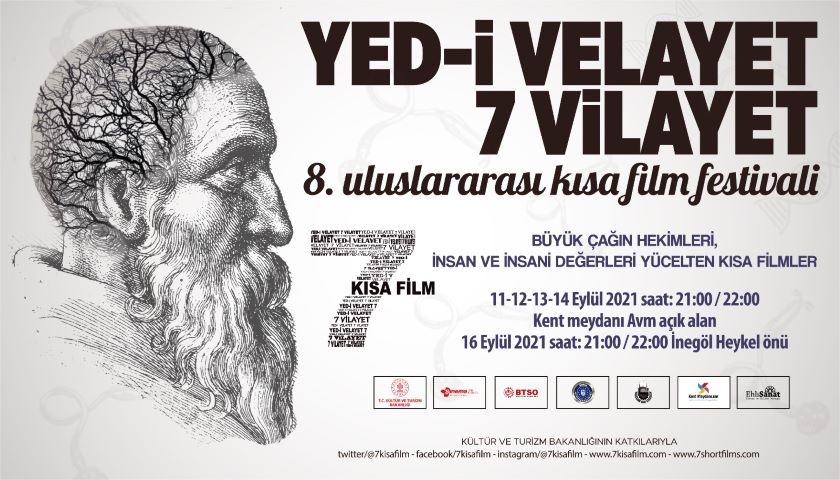 8. Uluslararası Yed-i Velayet 7 Vilayet Kısa Film Festivali 11 Eylül’de Başlıyor