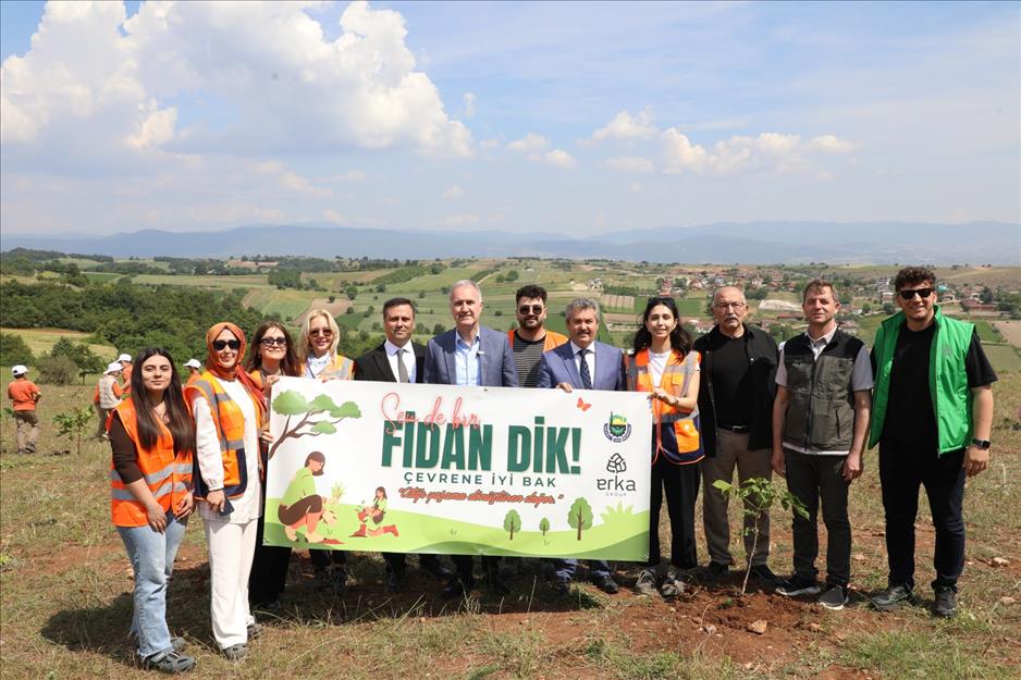İnegöl’de fidanlar toprakla buluştu