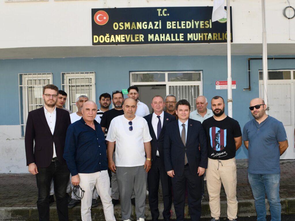 Başkan Aydın Doğanevler’de Vatandaşla Buluştu