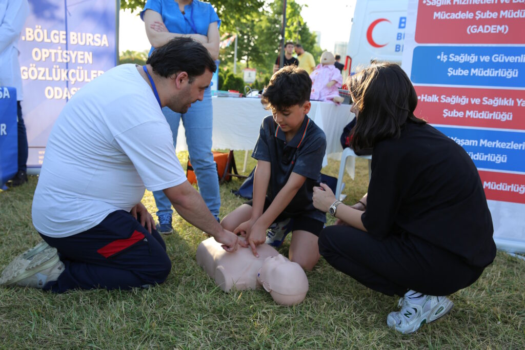 Kent Parkı’nda Sağlık Seferberliği