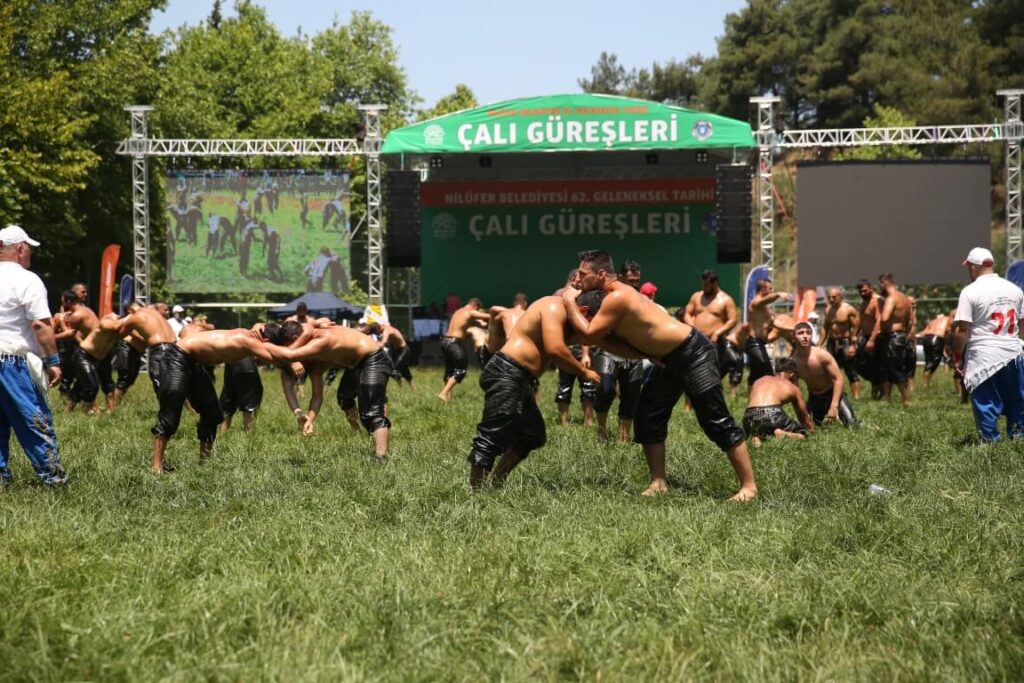 Çalı Güreşleri’nde Er Meydanı Kuruluyor
