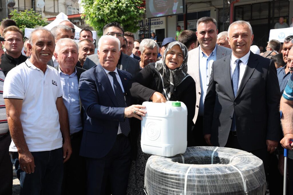 Bursa Büyükşehir’den Domaniç Çiftçisine Dev Destek