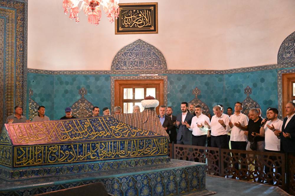 Sultan Çelebi Mehmed Yıldırım’da dualarla anıldı