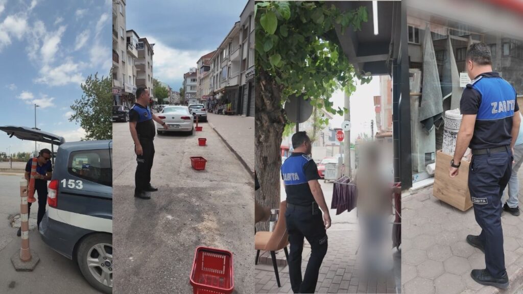 İnegöl’de Kaldırım İşgallerine Sıkı Denetim