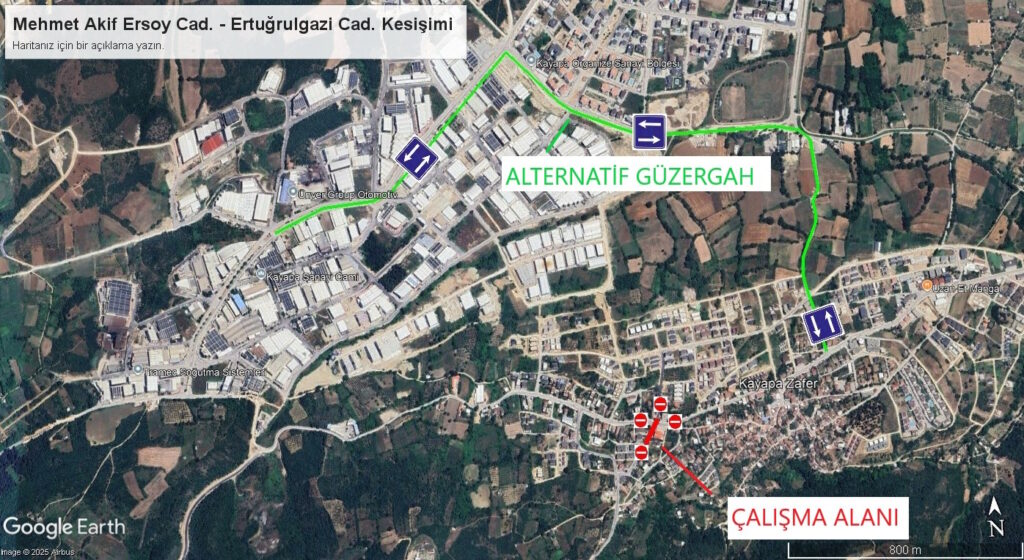 Bursa’da O Yol Kapanacak!