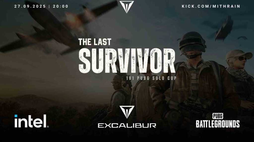 PUBG The Last Survivor etkinliği 27 Eylül’de Mithrain canlı yayınında
