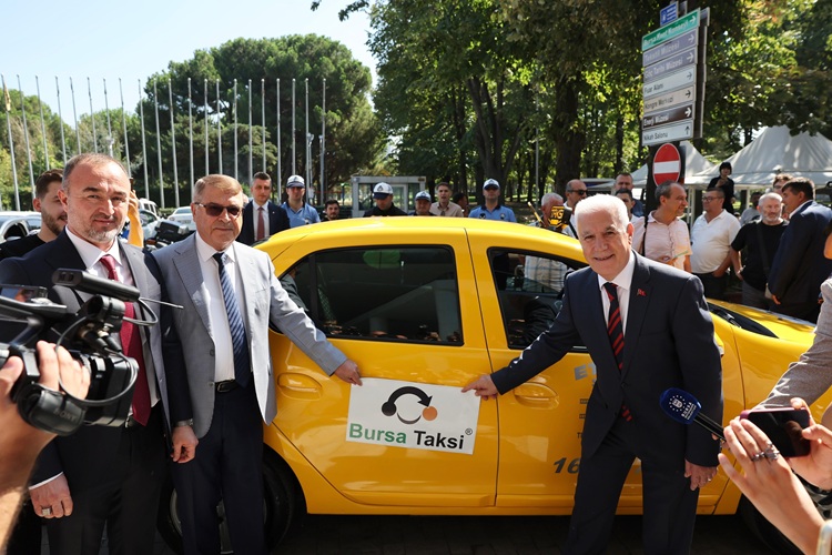 Türkiye’ye öncü ‘Bursa Taksi’ yollarda