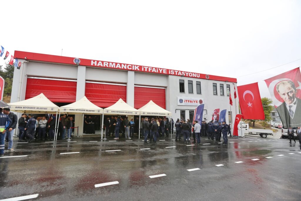 Harmancık’a Tam Donanımlı Yeni İtfaiye Merkezi