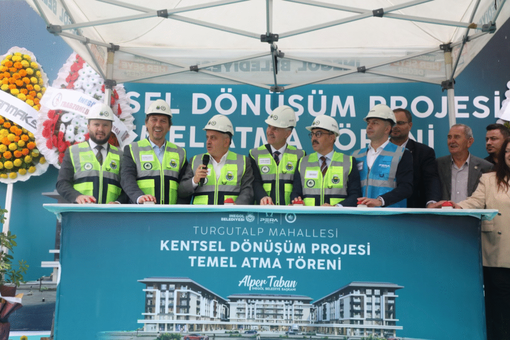 İnegöl’de Kentsel Dönüşüm Projesi Resmen Başladı